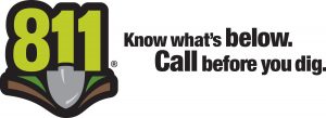 811 - call before you dig logo